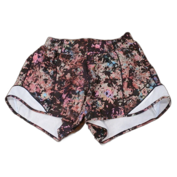 Lululemon Athletica Hotty Hot Shorts Multicolor Women's Size 6 - Picture 1 of 2
